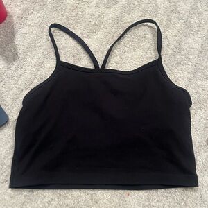Aerie Black Crop Top